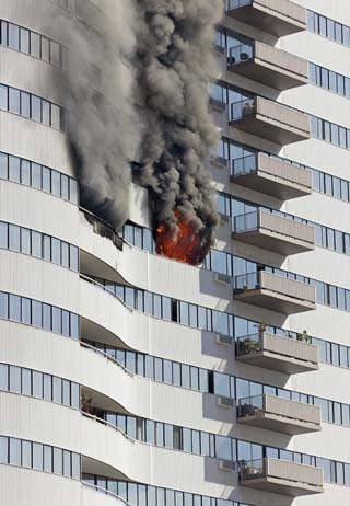 High Rise Fire